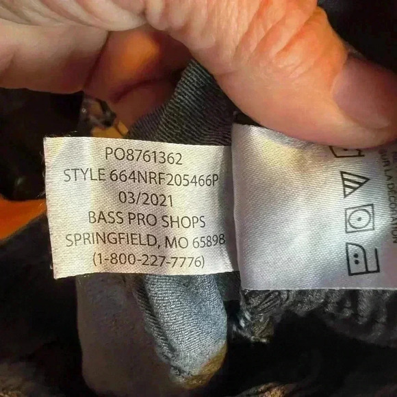 Natural Reflections By Bass Pro Shops Womens Sz 10 Distressed Jeans - Picture 7 of 7